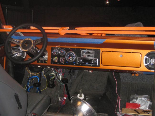 Photo Gallery Dashboard Design Early Bronco Pictures