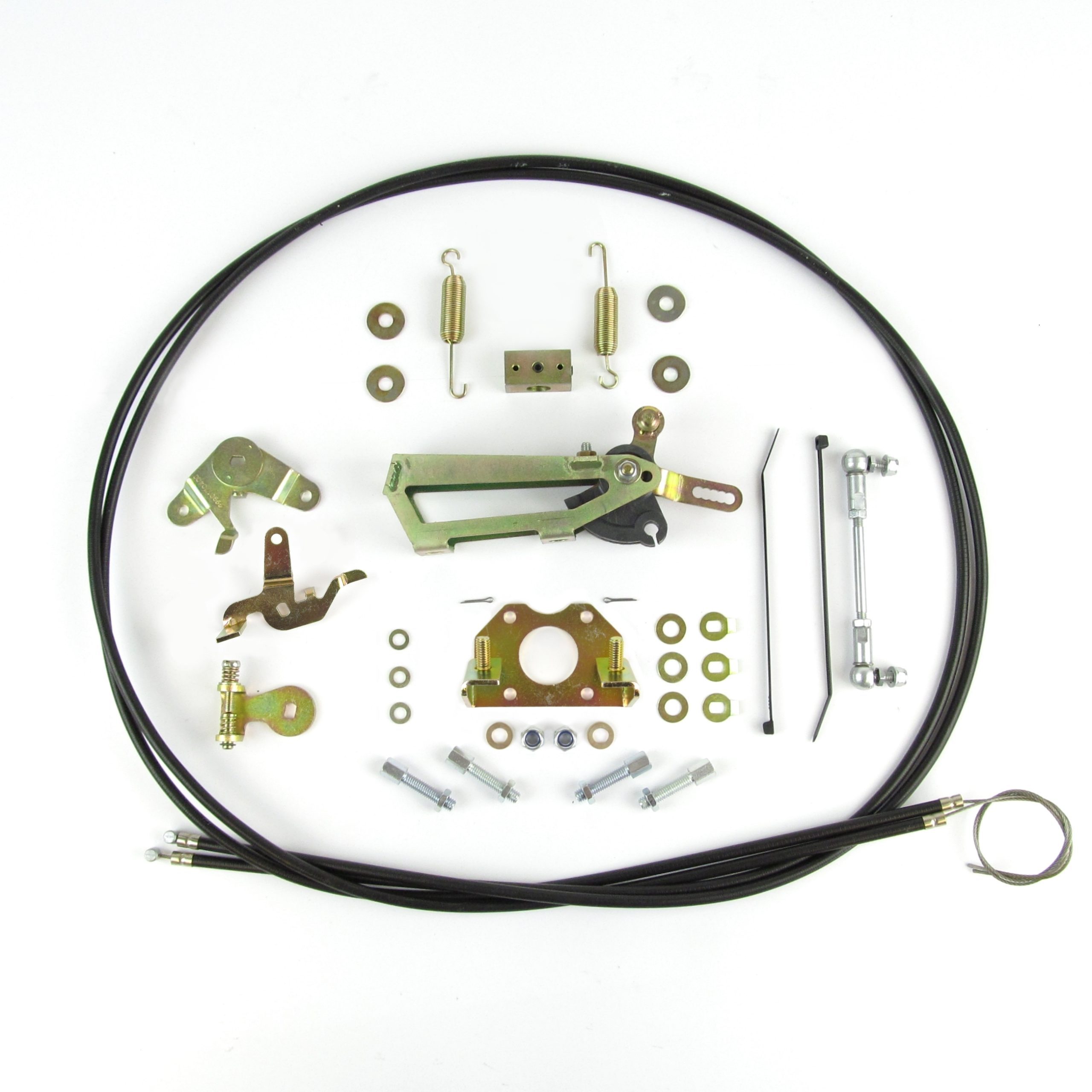 WEBER 3855 DCOE/DCO/SP TWIN CABLE CARBURETTOR/CARB THROTTLE LINKAGE KIT Auto Parts