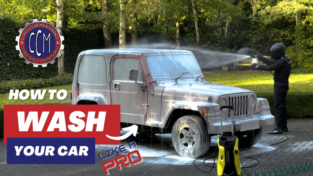 How To Wash Your Car Classic Car Maintenance