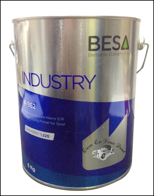 BESA Quick Drying Primer F862 Grey
