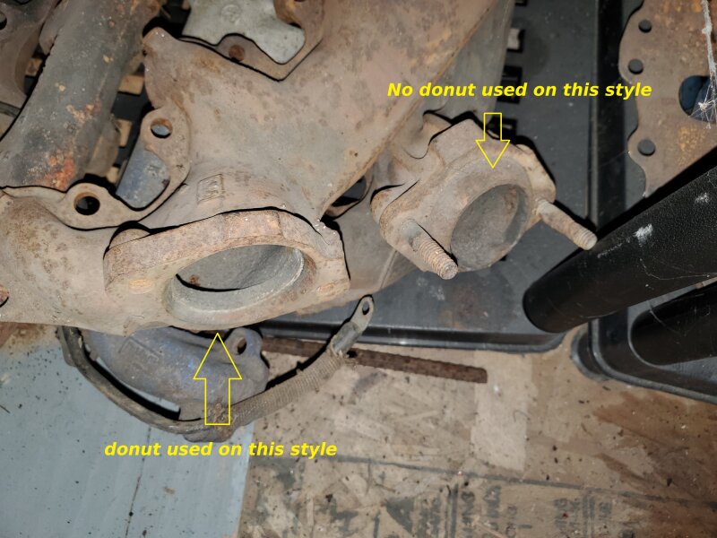 351c 2 v exhaust donut gaskets Classic Cougar Maintenance Restoration