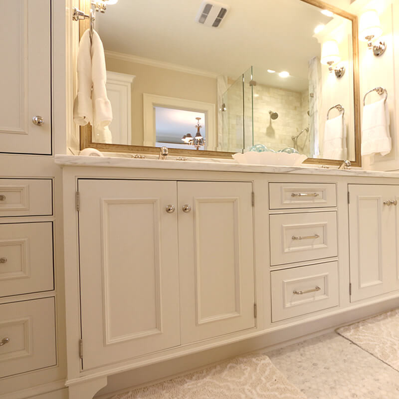 Custom Bathroom Designs Bayou Classic Cupboards