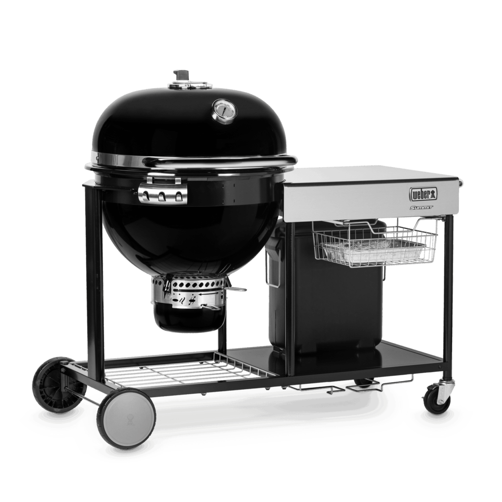 Weber Summit® Charcoal Grilling Centre 61cm Black Classic Fireplaces