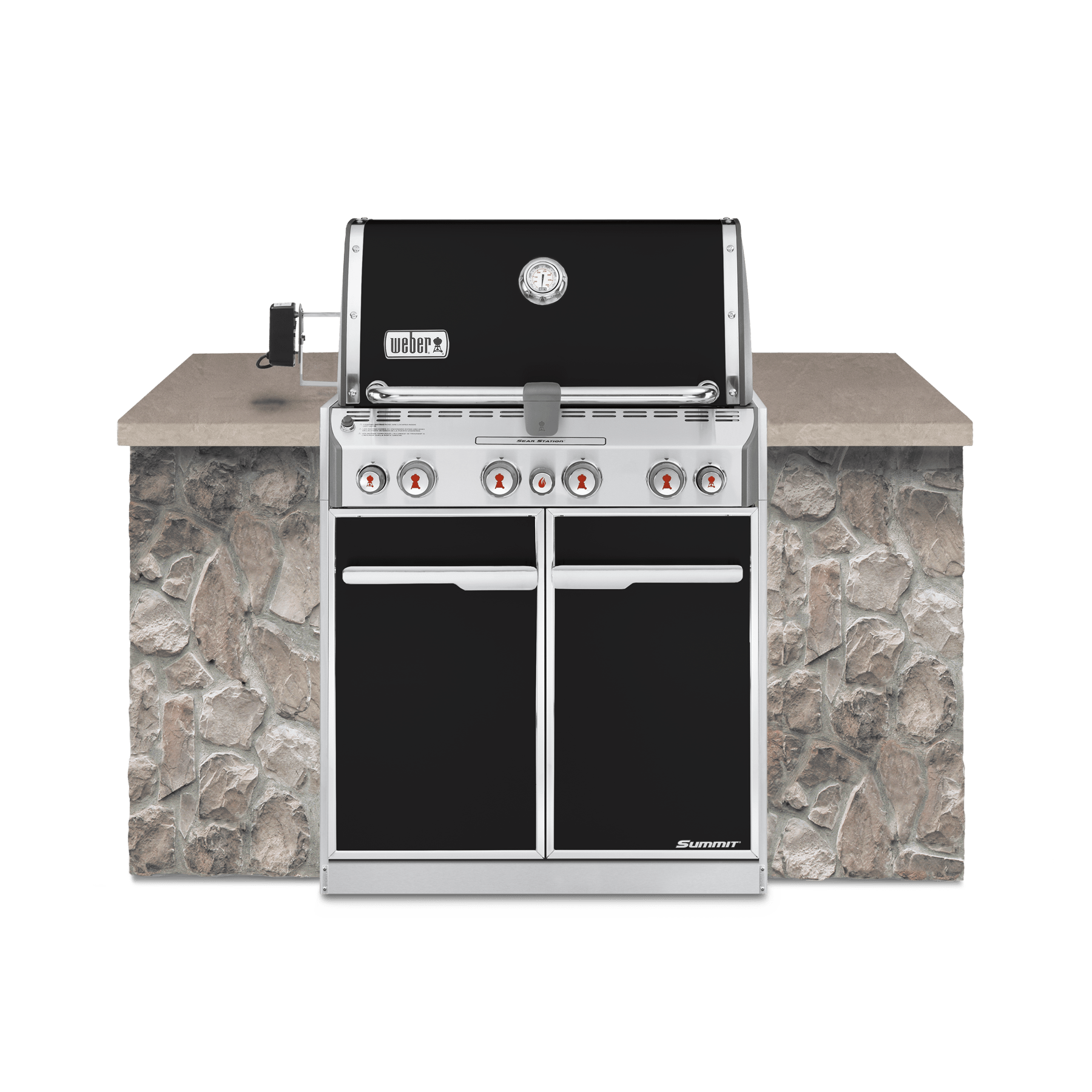 er Summit S660 Gas BBQ BuiltIn Stainless Steel
