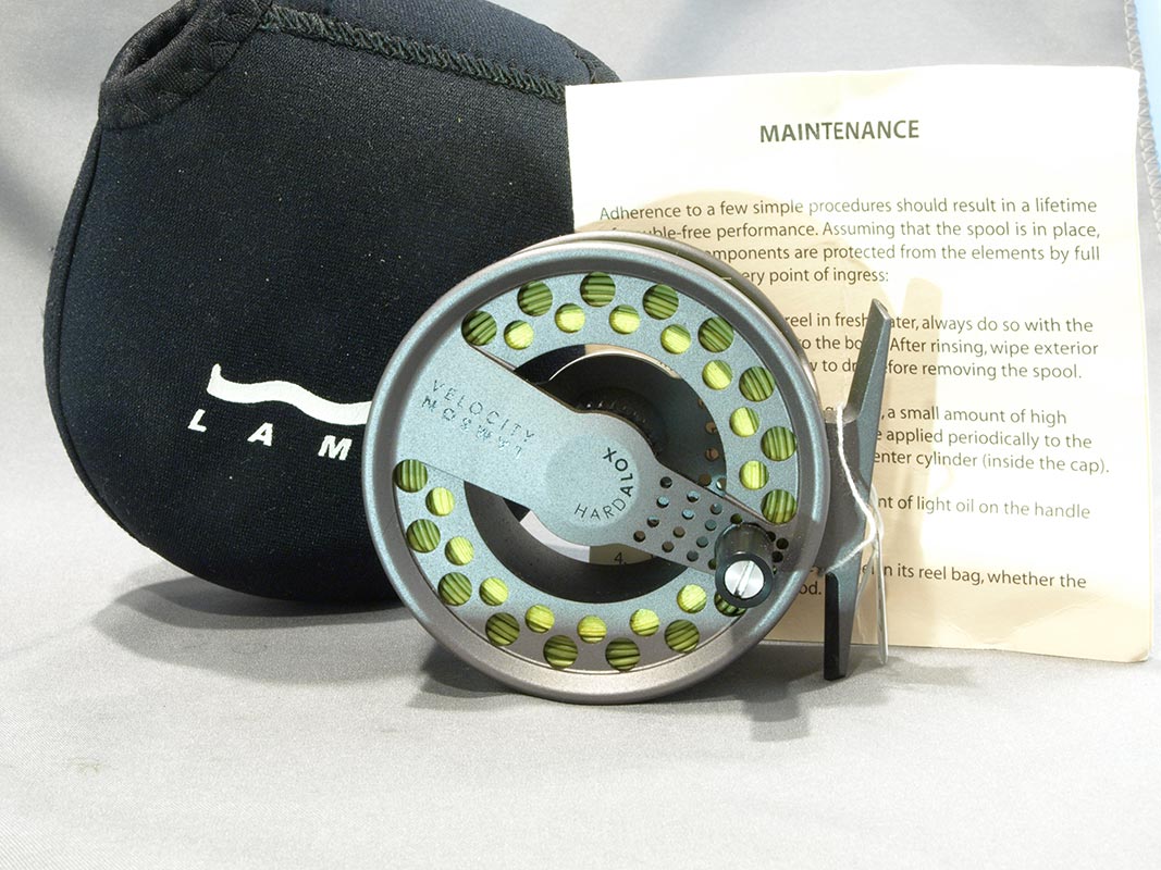 sold LAMSON VELOCITY FLY REEL, 45WT Classic Flyfishing Tackle