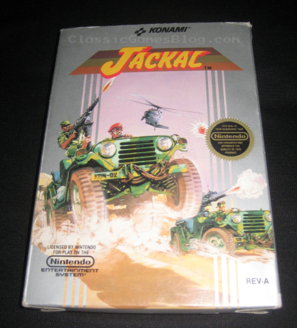 Jackal for NES Complete in Box