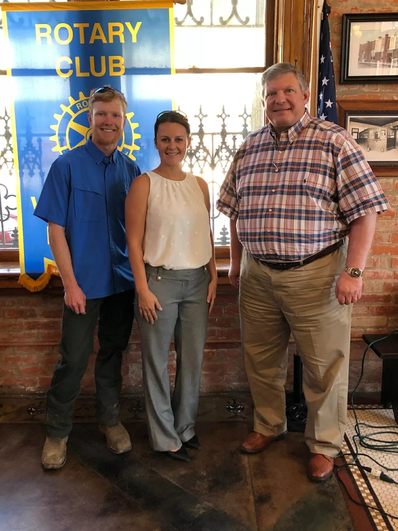 Turkey Creek Mayor guest speaker at Ville Platte Rotary Club meeting