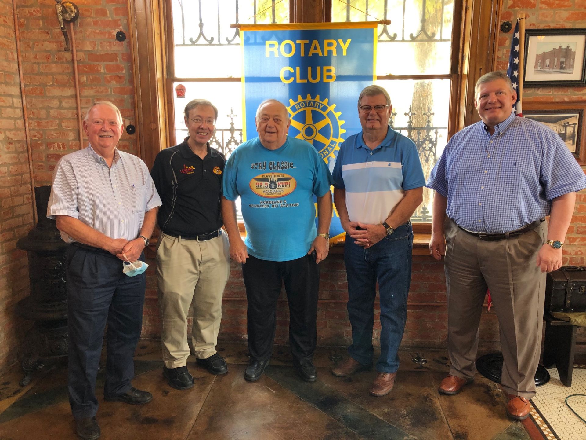 Ville Platte Rotary Club hears from KVPI staff about La Tasse de Cafe