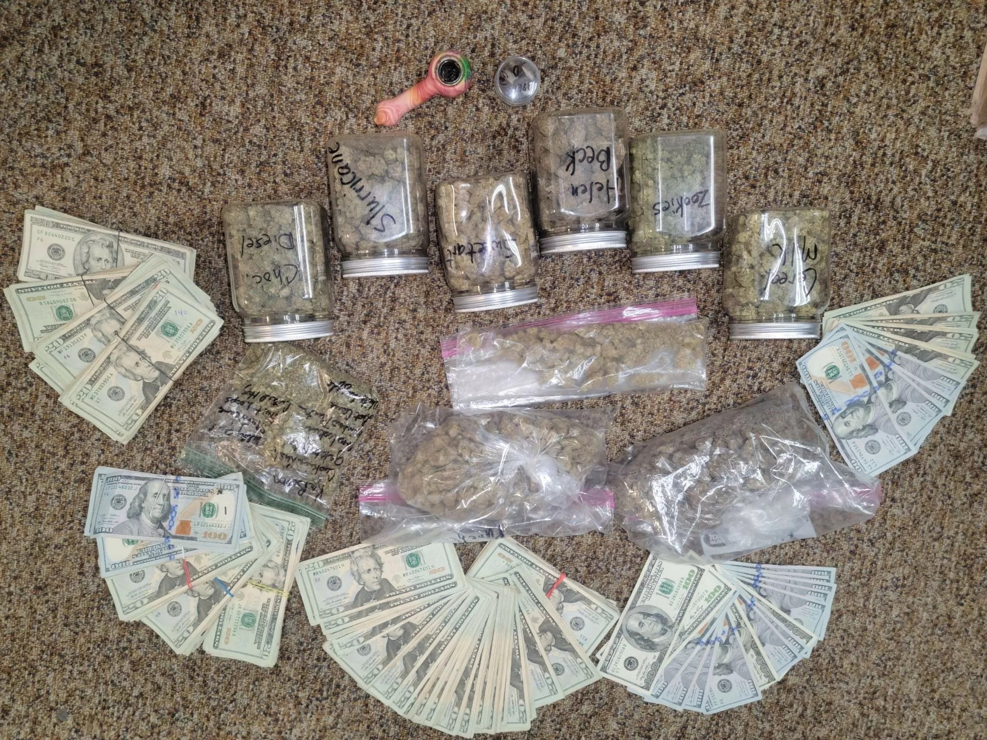 Drug Arrests by Evangeline Parish Sheriff's Department