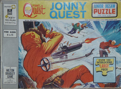 Jonny Quest Puzzle "Winter Adventure" / "Surprise Attack"