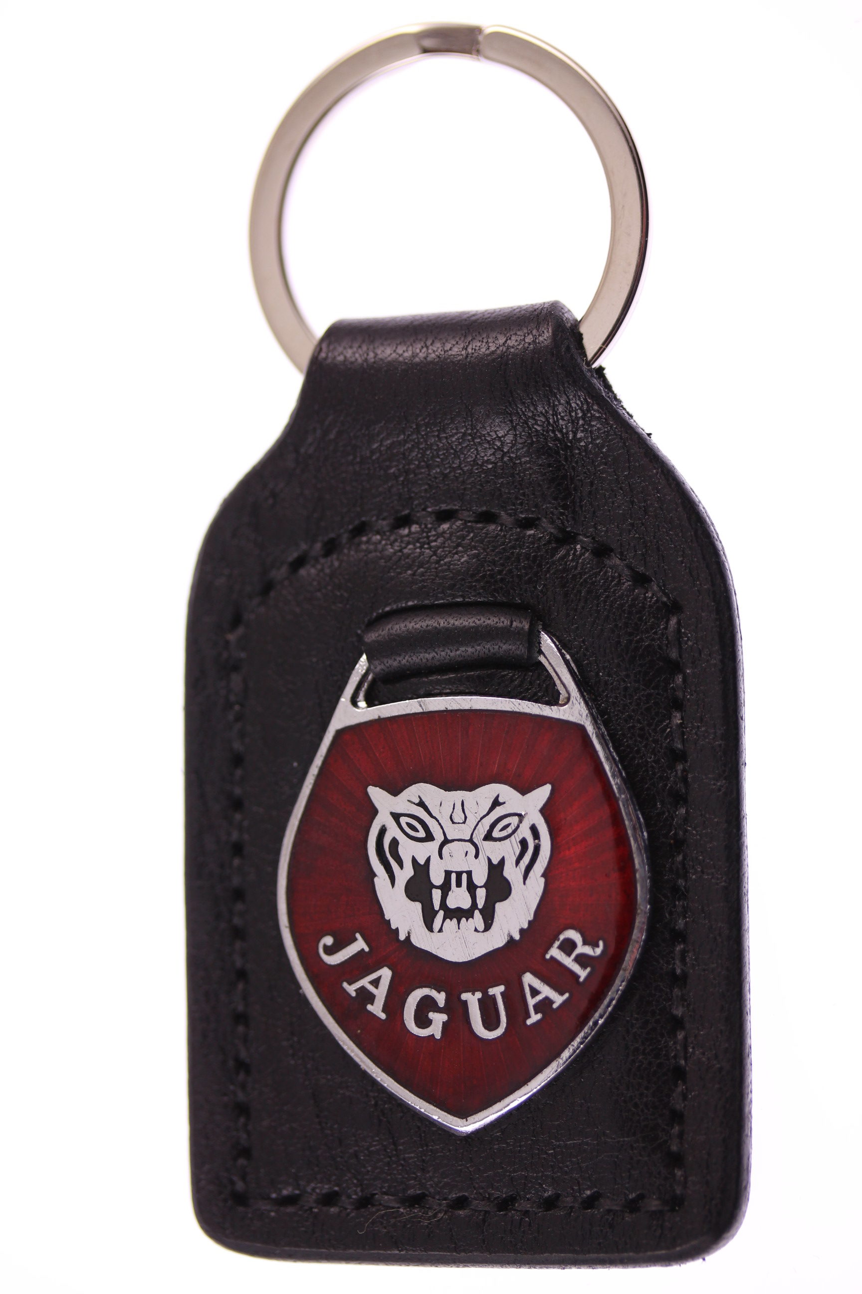 Jaguar key rings Handmade Keyrings Classic Leather Fobs