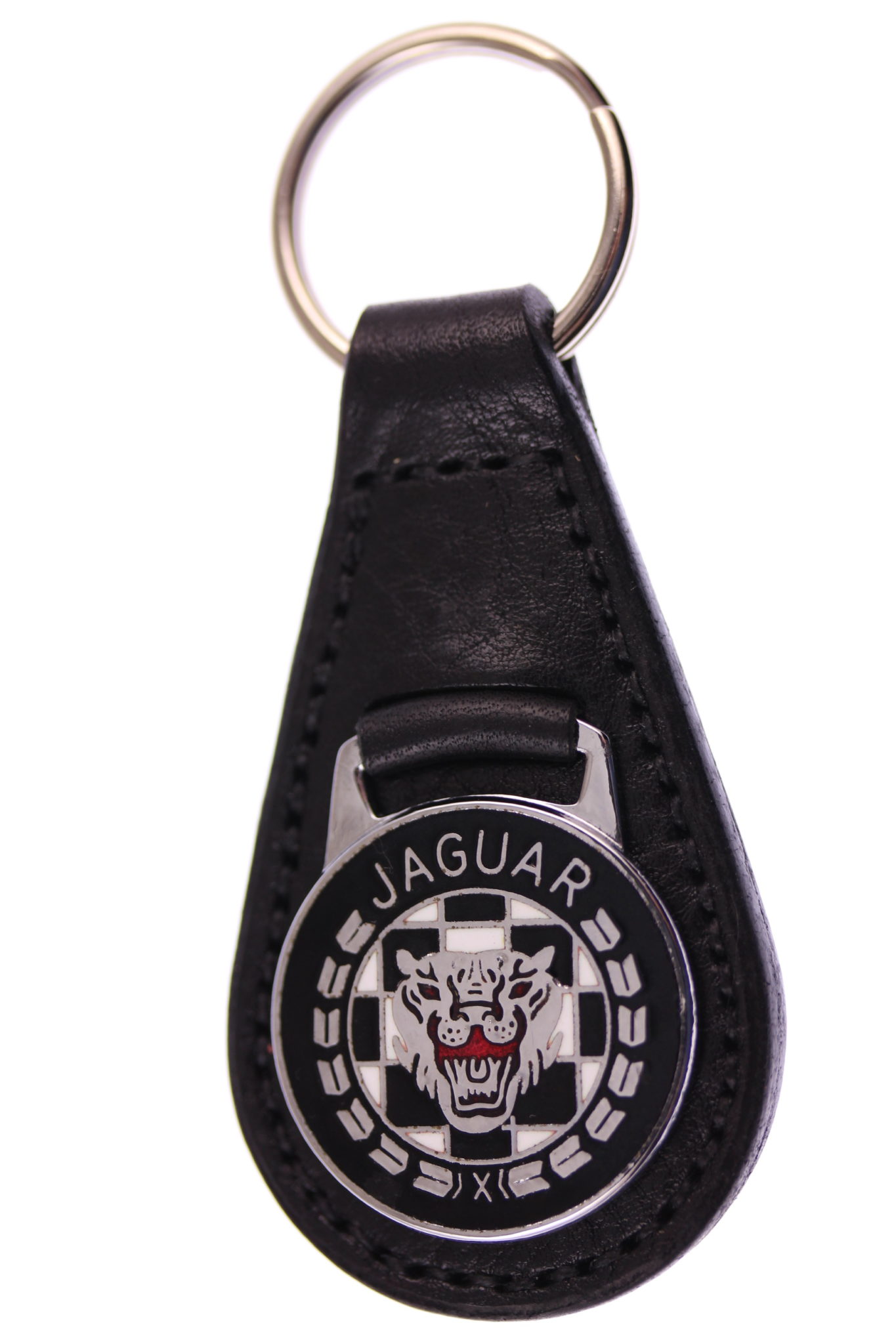 Jaguar key rings Handmade Keyrings Classic Leather Fobs