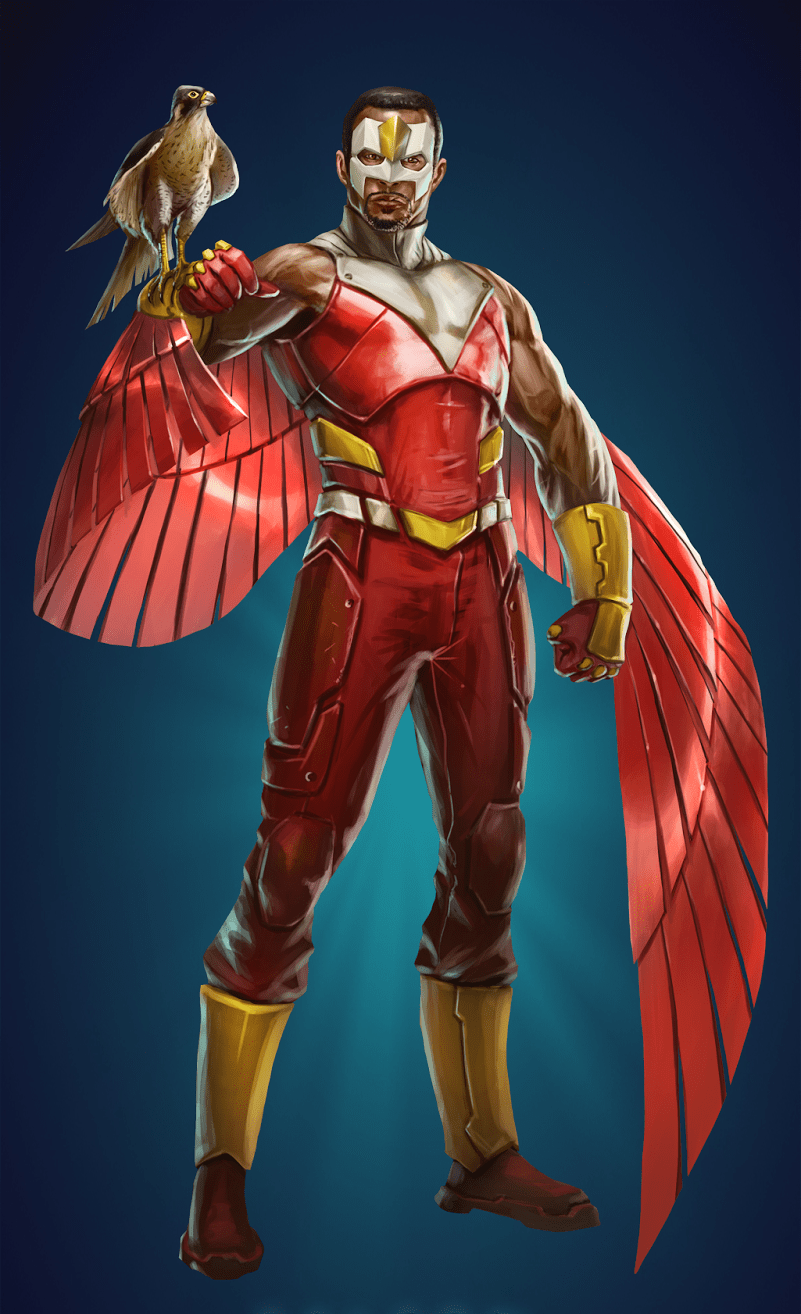 Classic Marvel Forever MSH Classic RPG Falcon