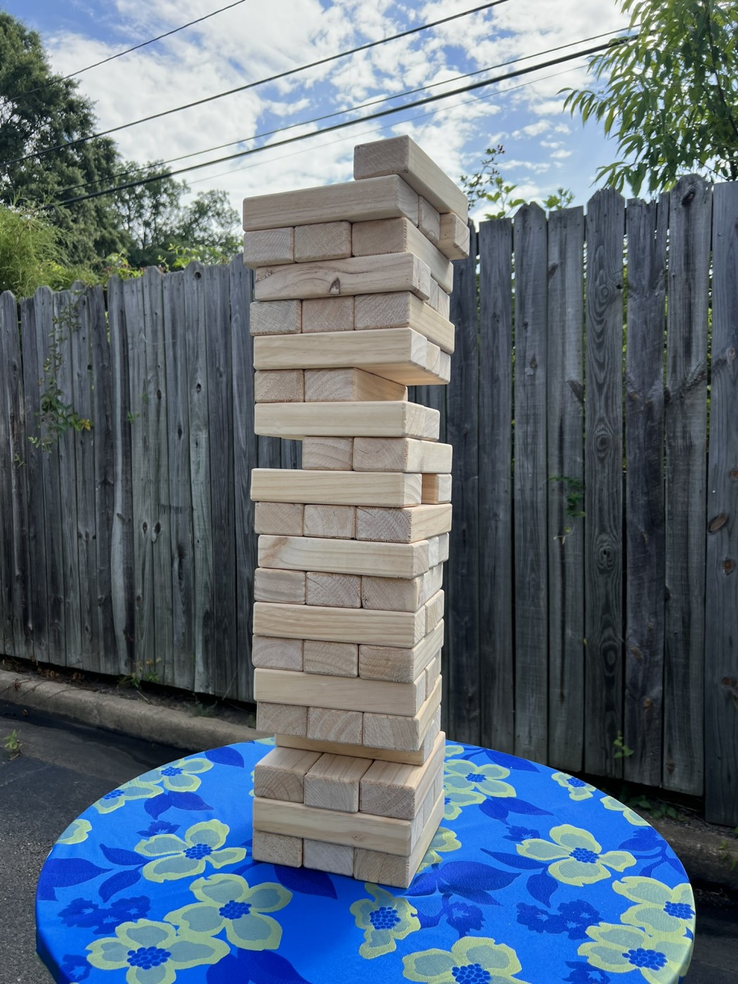 Giant Jenga Classic Party Rentals of Virginia