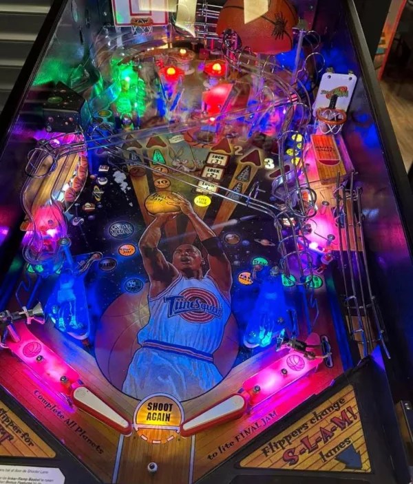 Used Space Jam Pinball Machine for Sale Used Pinball machine for sale