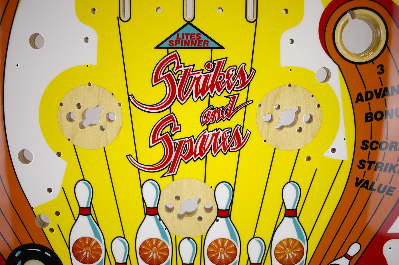 Strikes and Spares Playfield