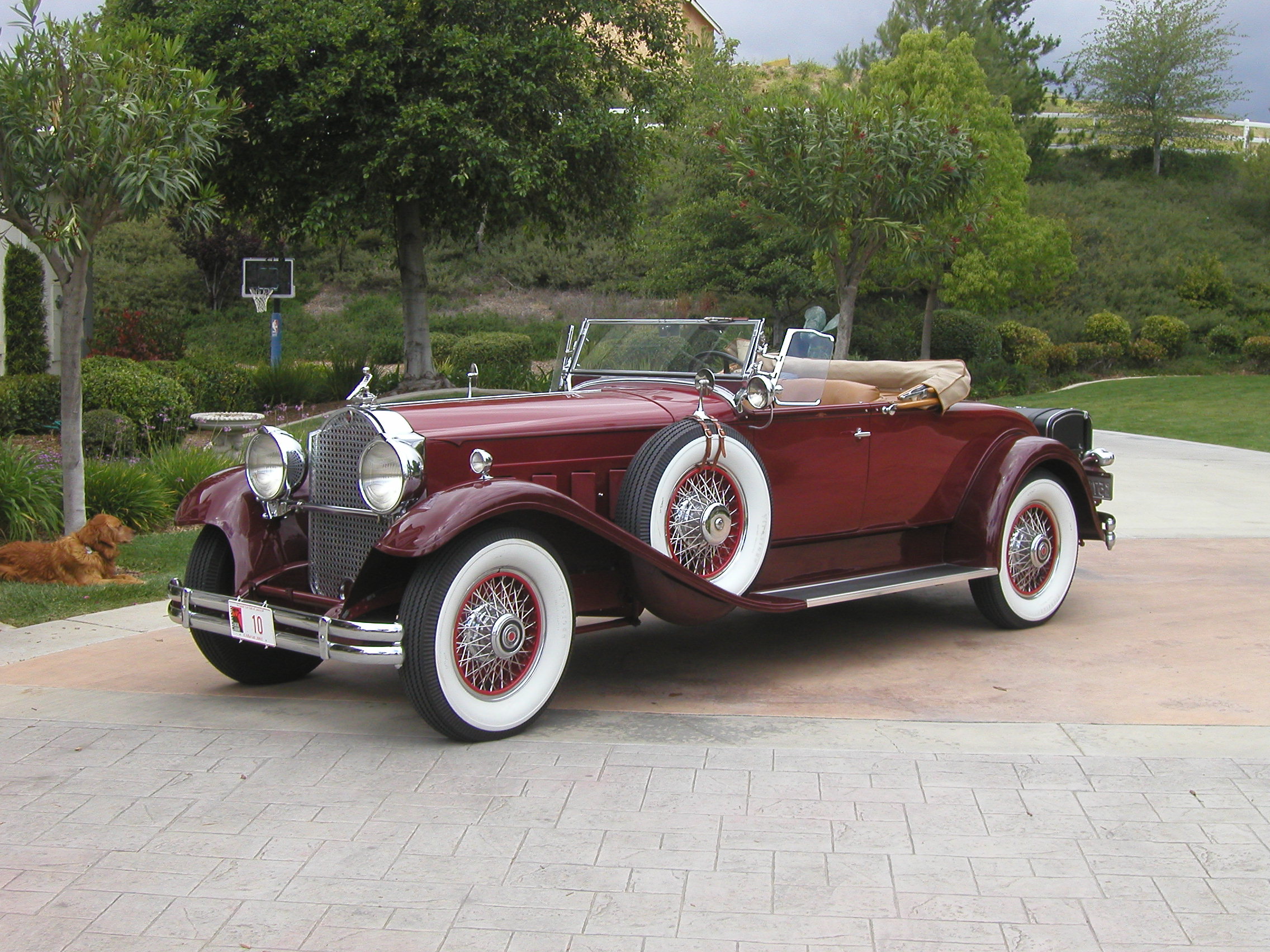 1930 Packard Custom Eight 745 Roadster Classic Promenade