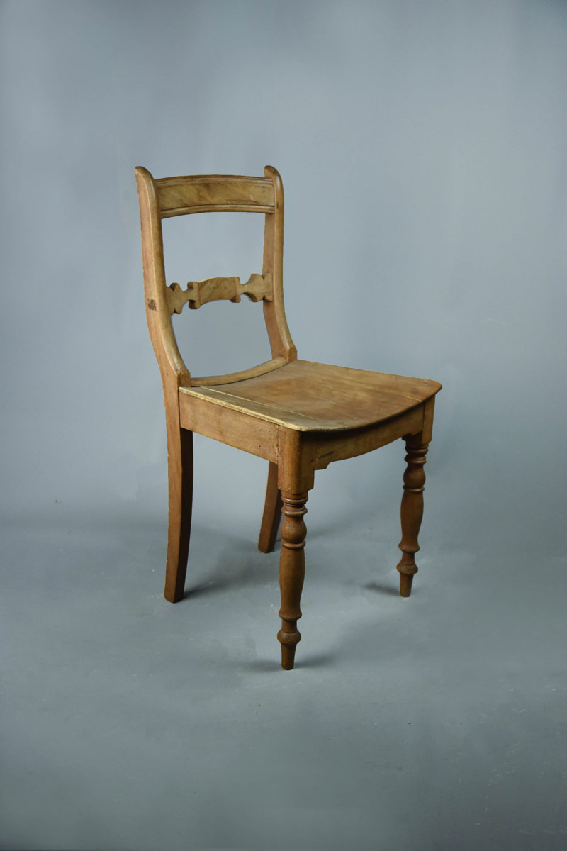 Early C19 Regency Style Bar Back Kitchen Chair The Classic Prop Hire
