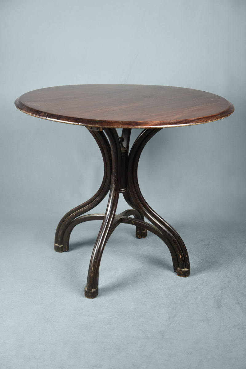 3' Circular Mahogany Table Top Only The Classic Prop Hire Company