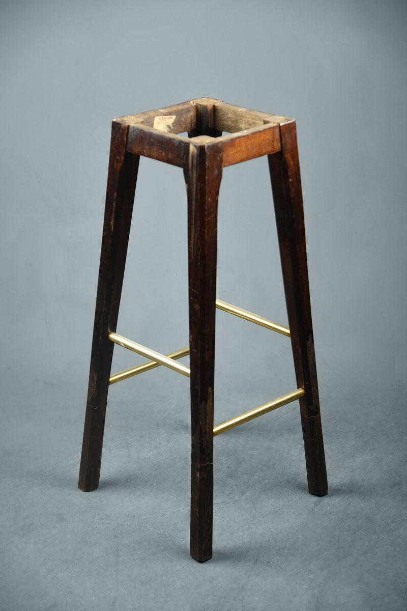 Bar Stool Base Only Straight Legs The Classic Prop Hire Company