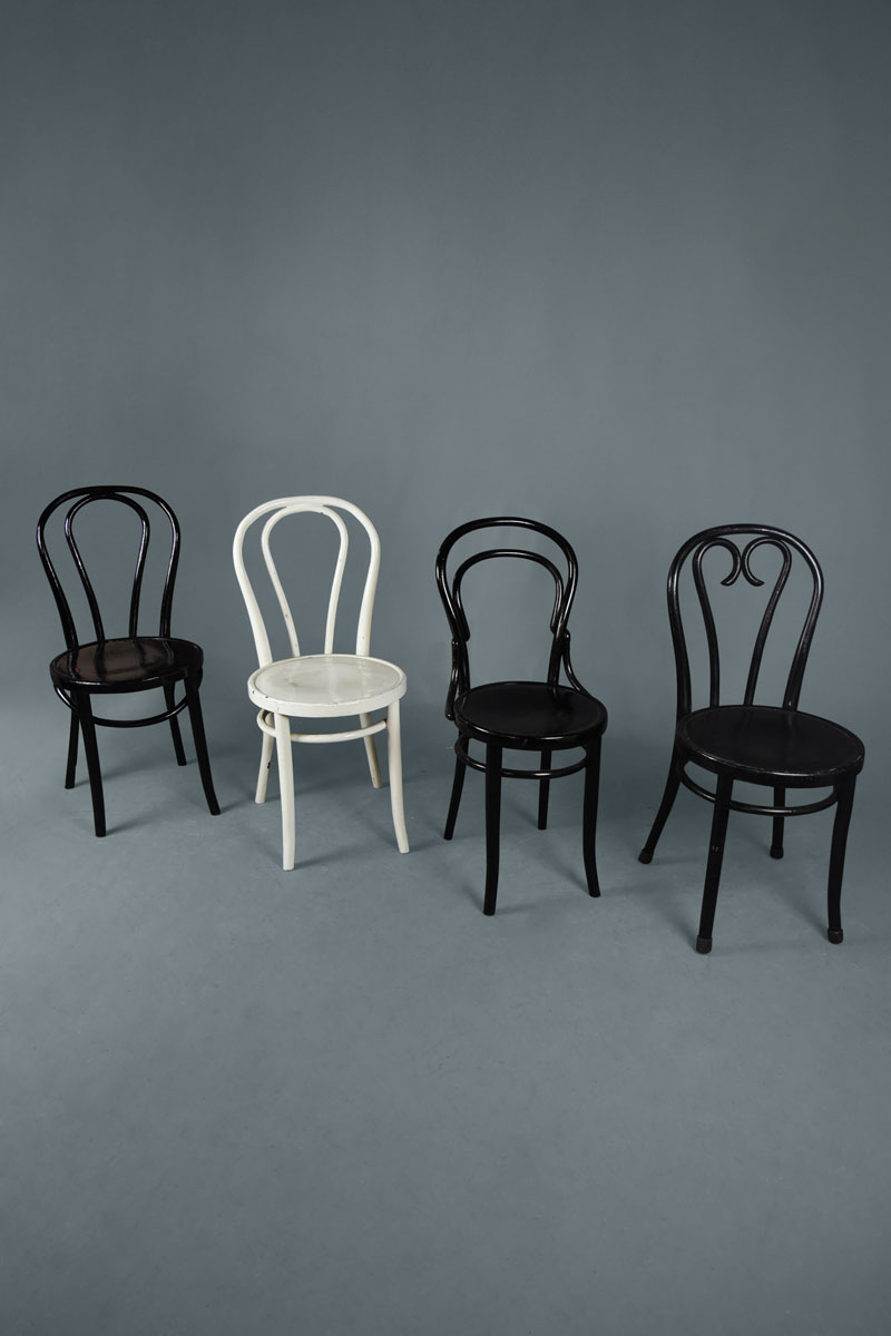 Various Painted Bentwood Chair The Classic Prop Hire Company
