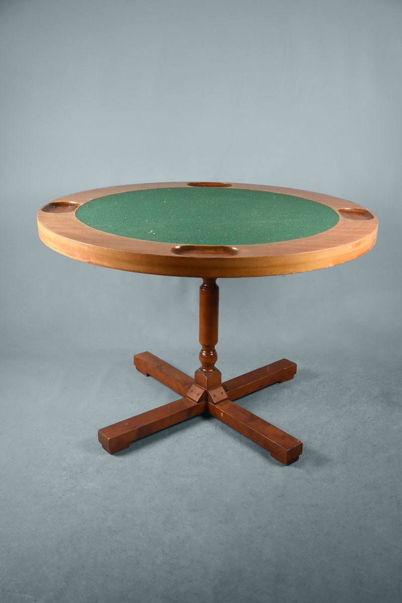 Card Table Tops Only Green The Classic Prop Hire Company