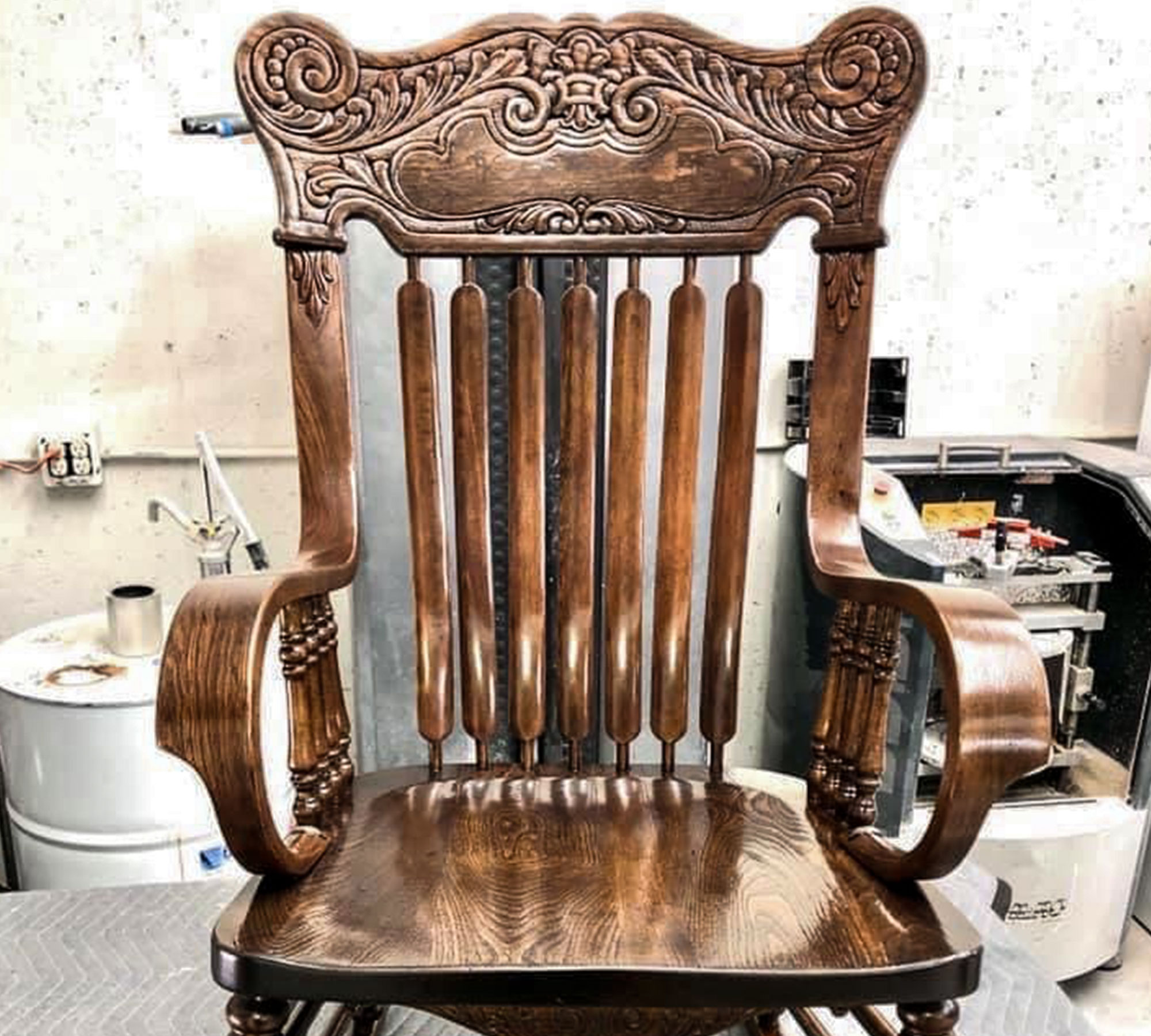 Rocking Chair Furniture Restoration Classic Refinishers