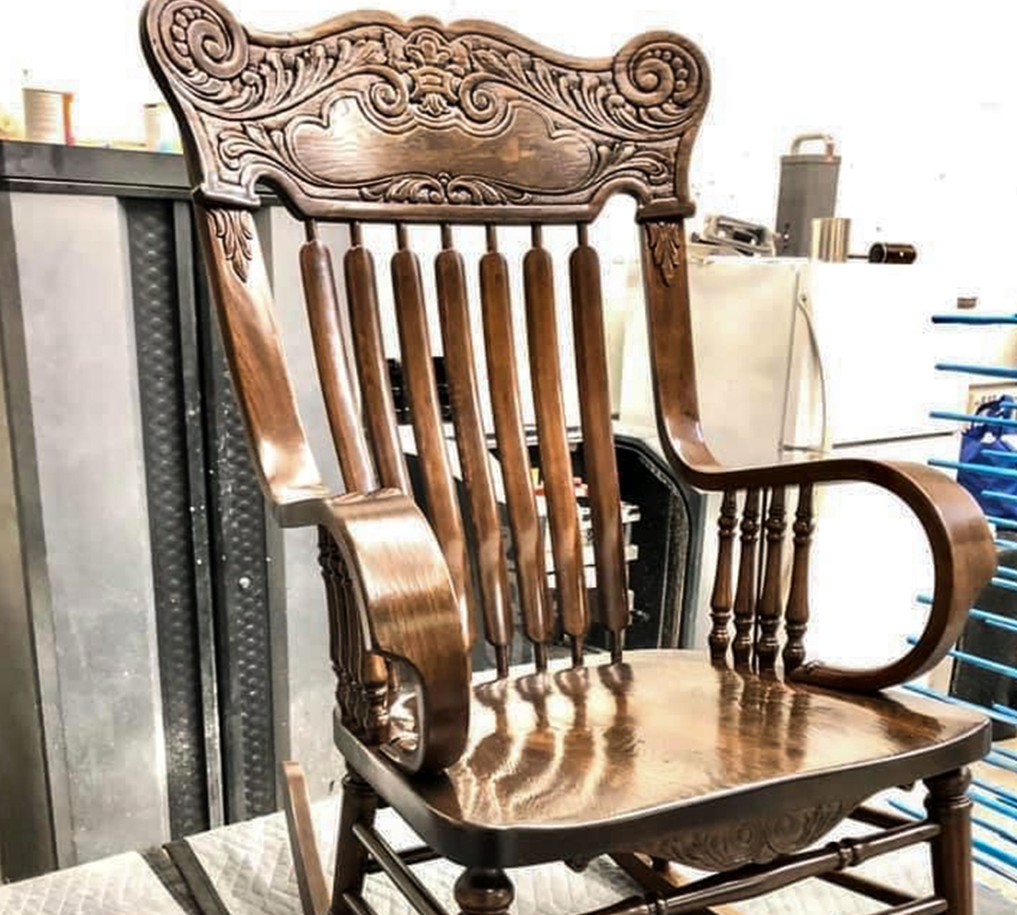 Rocking Chair Furniture Restoration Classic Refinishers