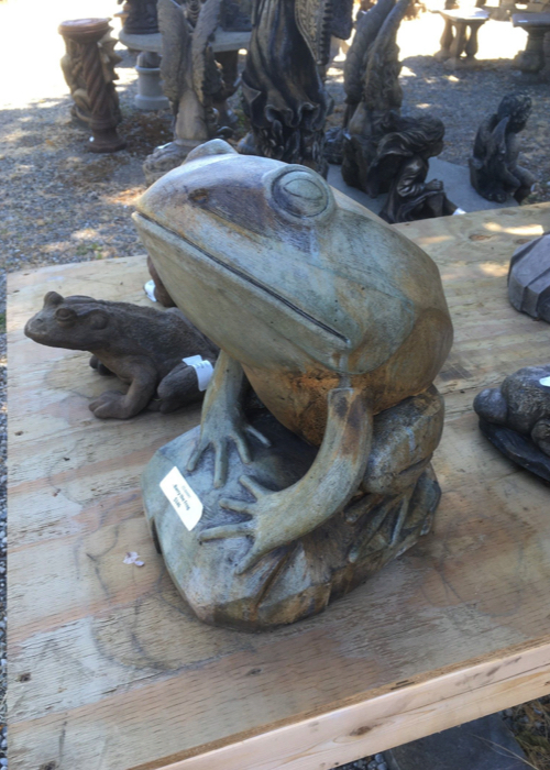 Barry the Frog Classic Rock Garden Ornaments Ltd.