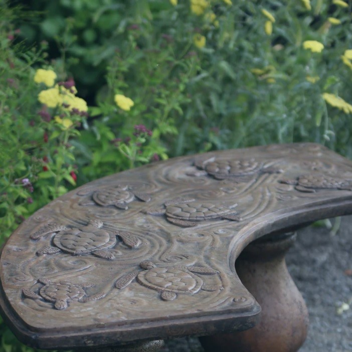 Turtle Bench Classic Rock Garden Ornaments Ltd.
