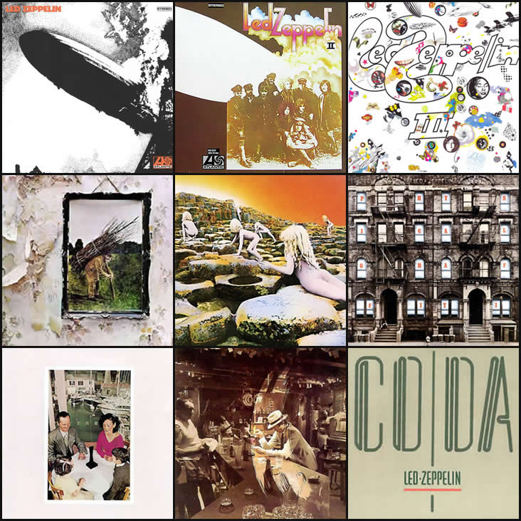 Led Zeppelin artist page Classic Rock Review