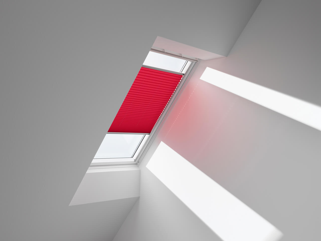 Genuine VELUX® Pleated Blinds Classic Roof Blinds