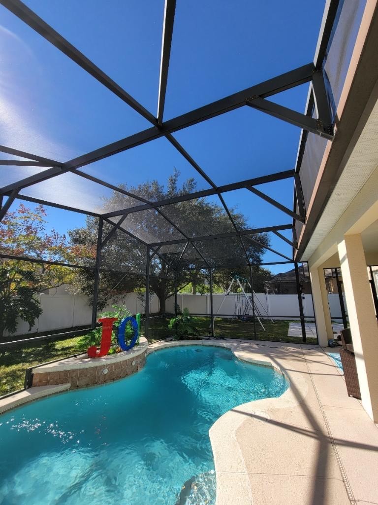 Single Panel Rescreening Classic Screen Installations