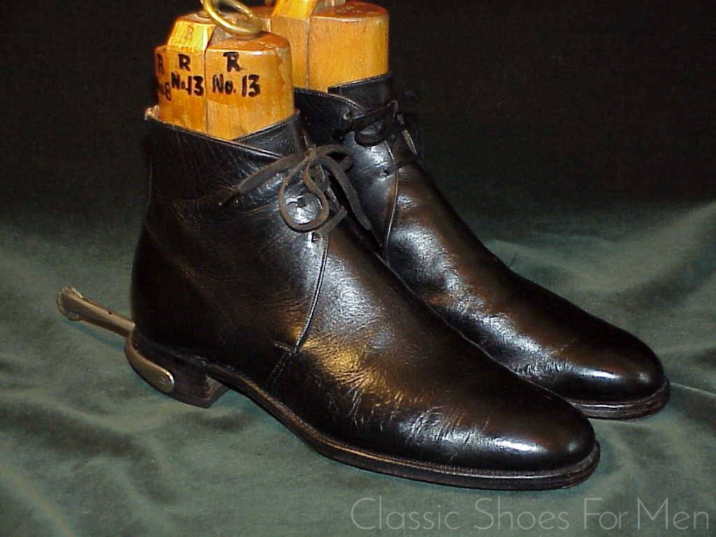 Vintage British Army Boot & Spurs by LONG BUCKBY, Circa 1953 43