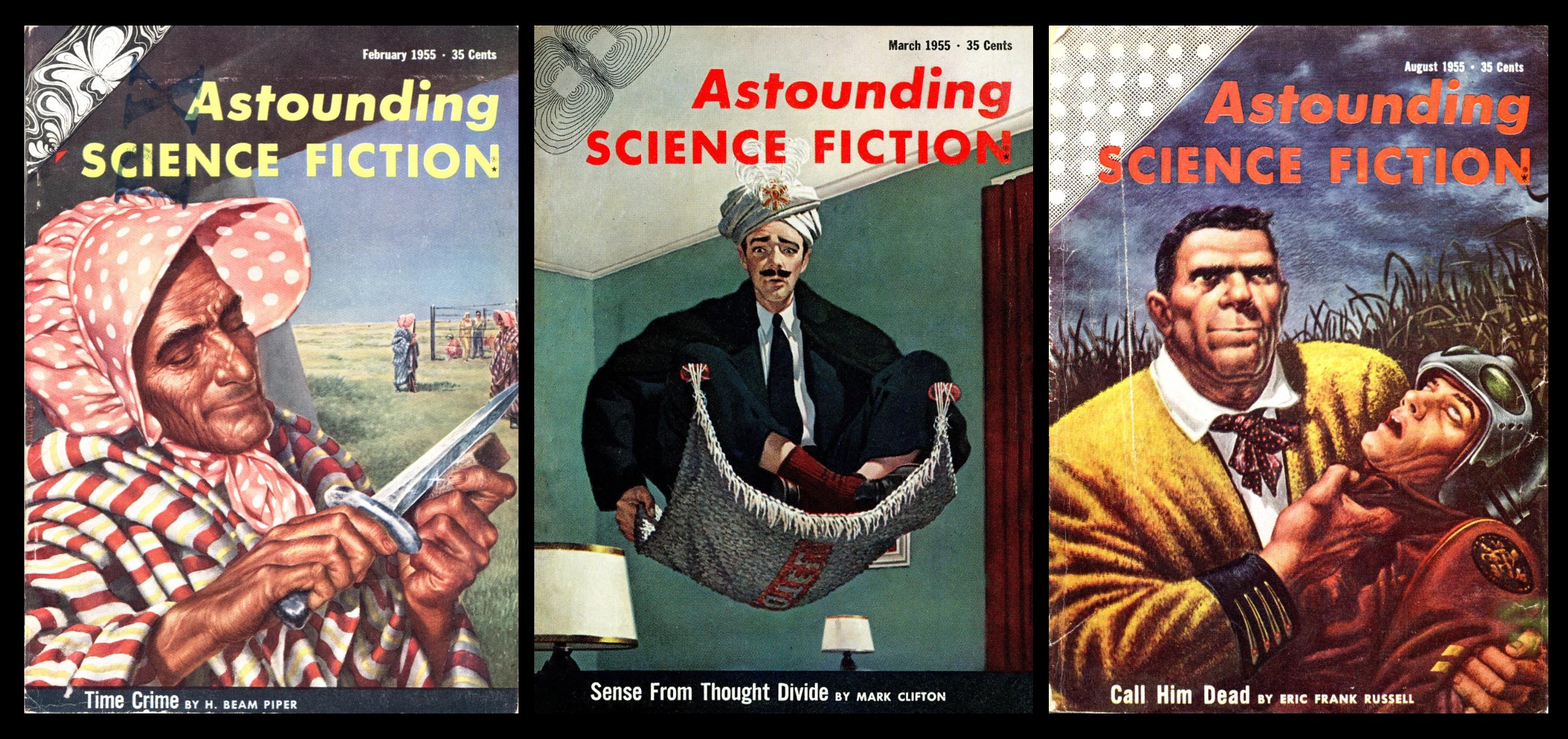 1955 Astounding Overview Classics of Science Fiction SPACERFIT