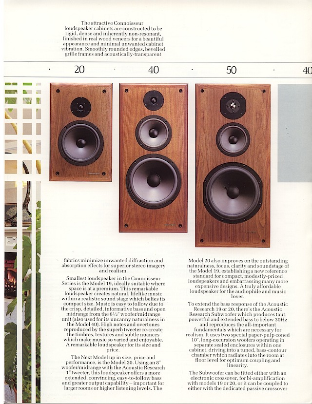 Connoisseur Series pg3 The Classic Speaker Pages