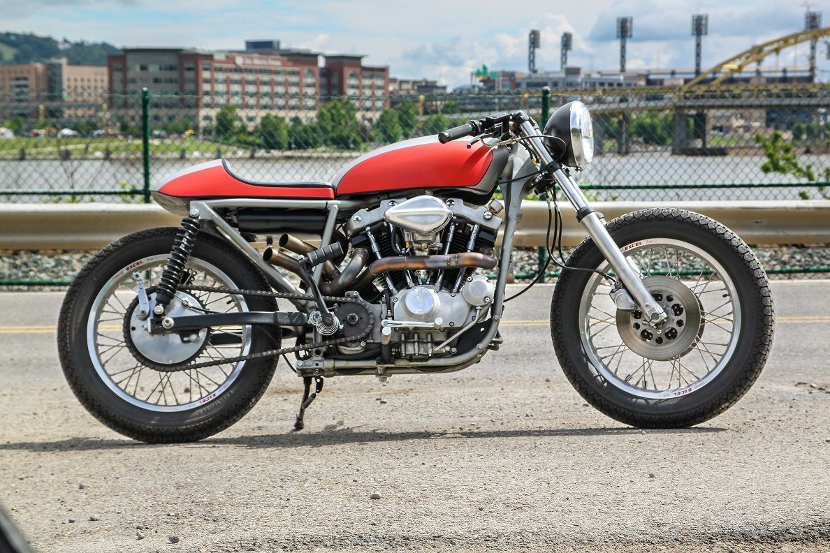 1973 Harley Davidson Custom Cafe Racer Classic Sport Bikes For Sale