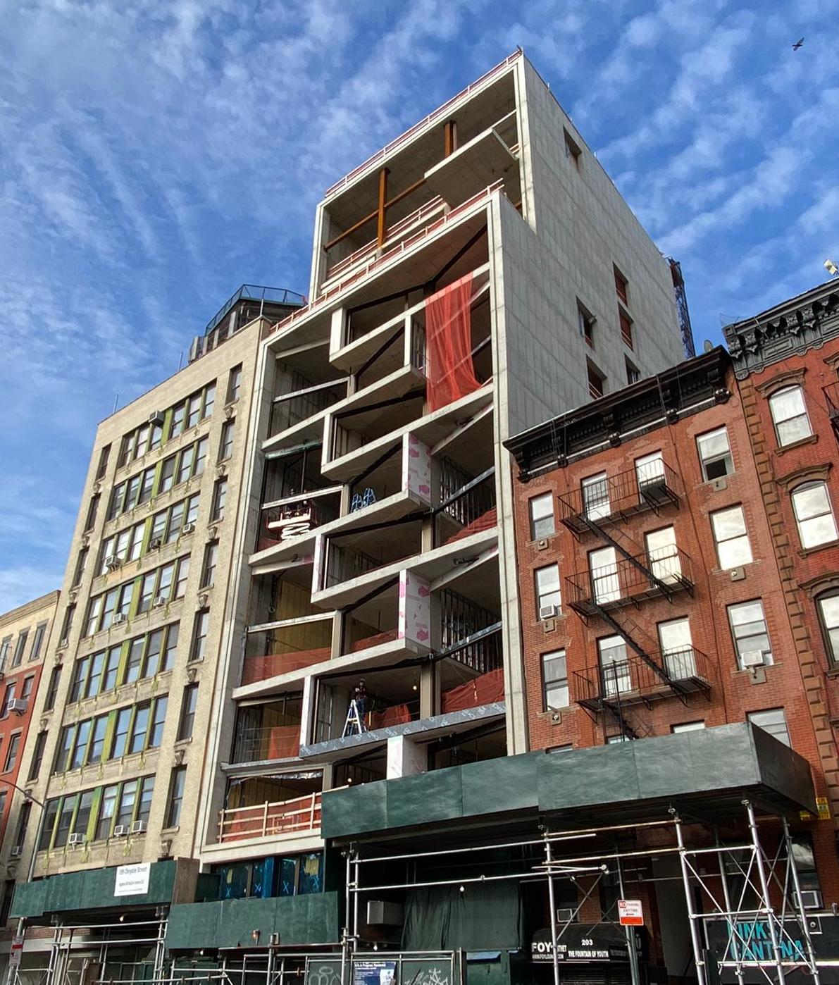 Luxury Condominiums Underway On The Lower East Side Classic Stone