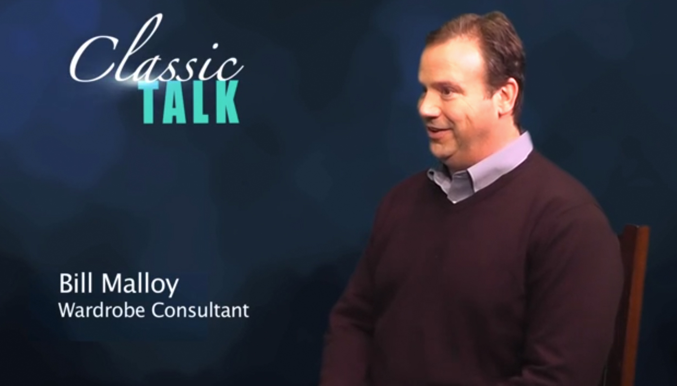 Bill Malloy, Wardrobe Consultant Classic Talk
