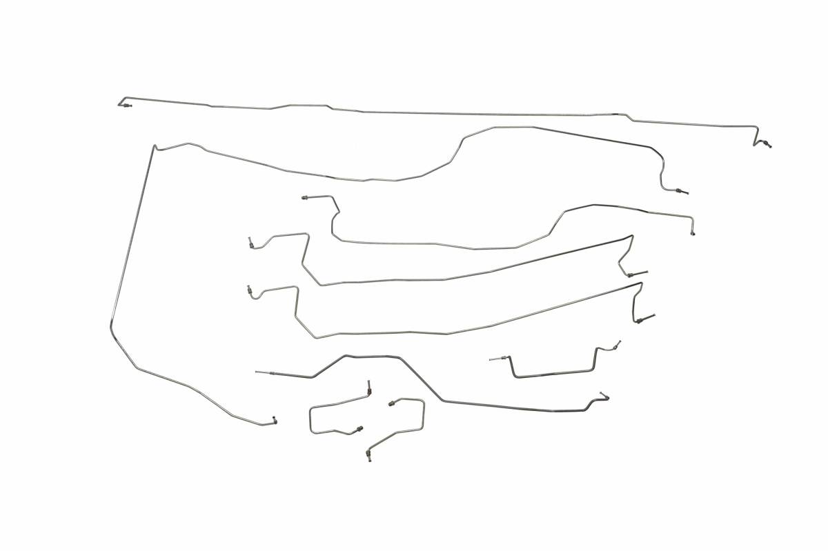 Chevy / GMC Pick Up Brake Line Kit 4WD Regular Cab Long Bed -2003,2004