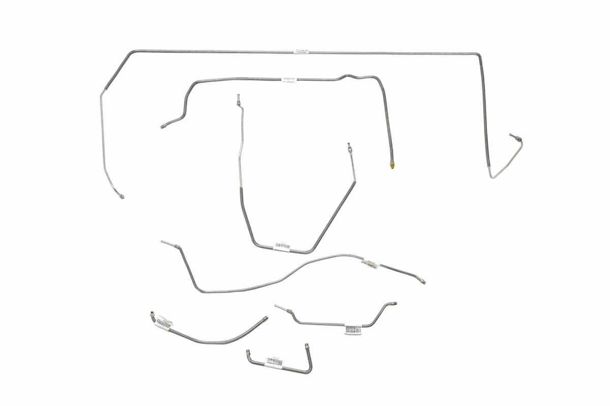 19721973 Jeep CJ5 Parts Brake Line Kit w/o Power