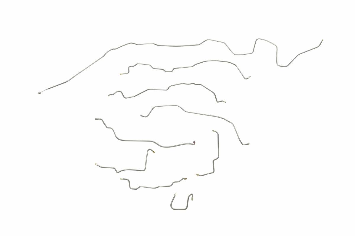 Dodge Dakota Brake Line Kit 2WD Extended Cab Short Bed 4Wheel ABS 1993