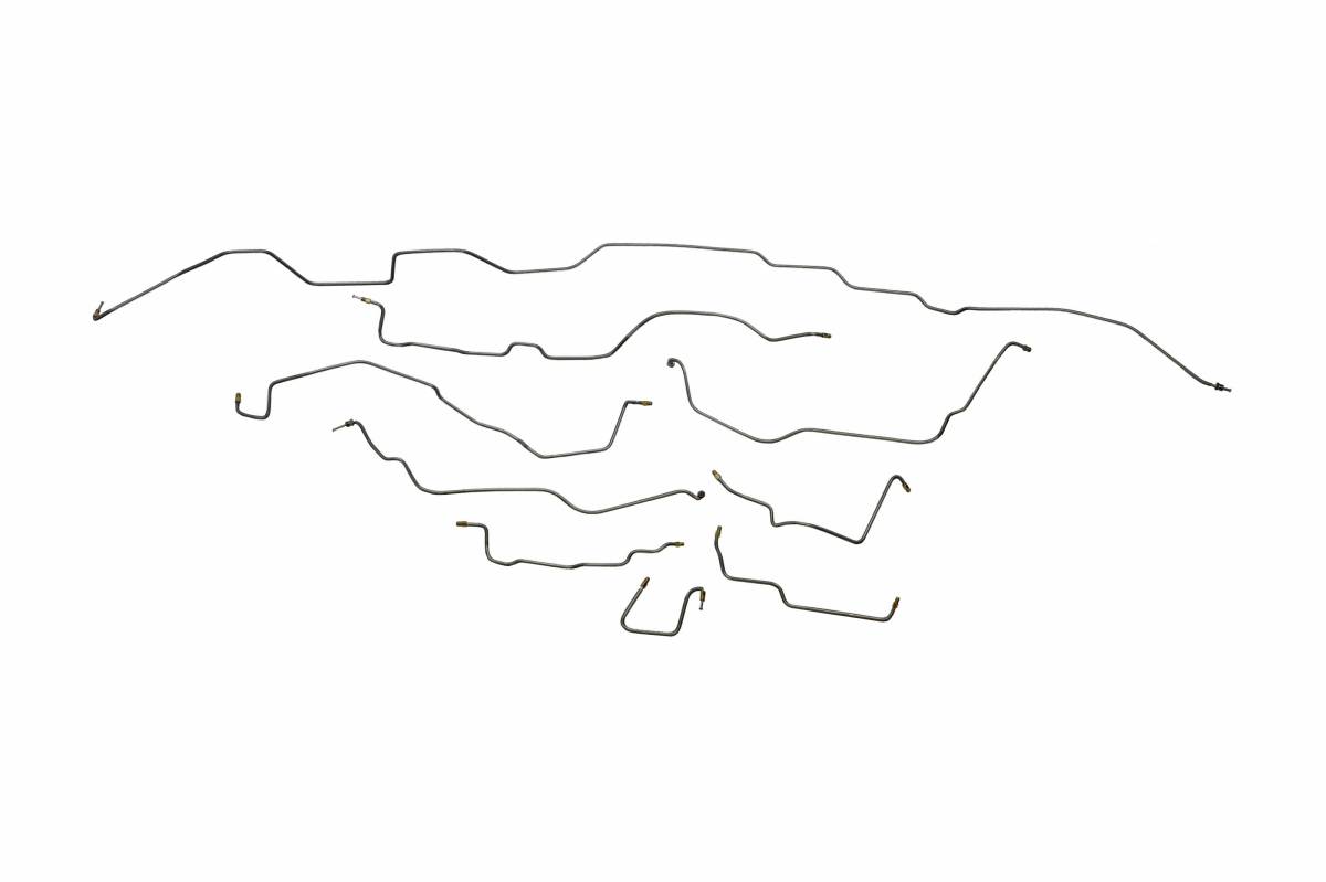 Dodge Dakota Brake Line Kit 2WD Standard Cab Short Bed Rear ABS 1987