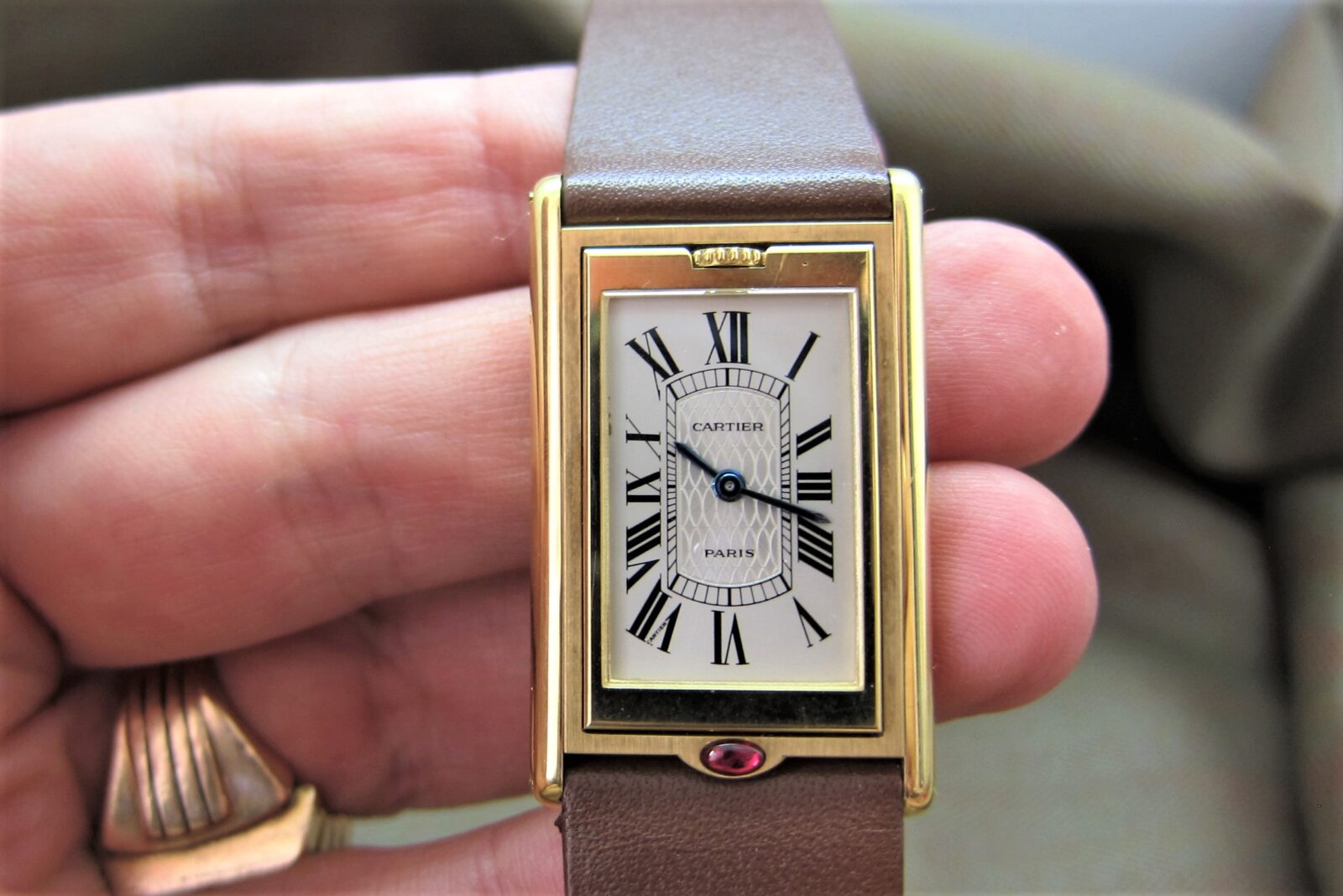 Cartier Vintage Tank Basculante "100 LC" Limited Edition Vintage