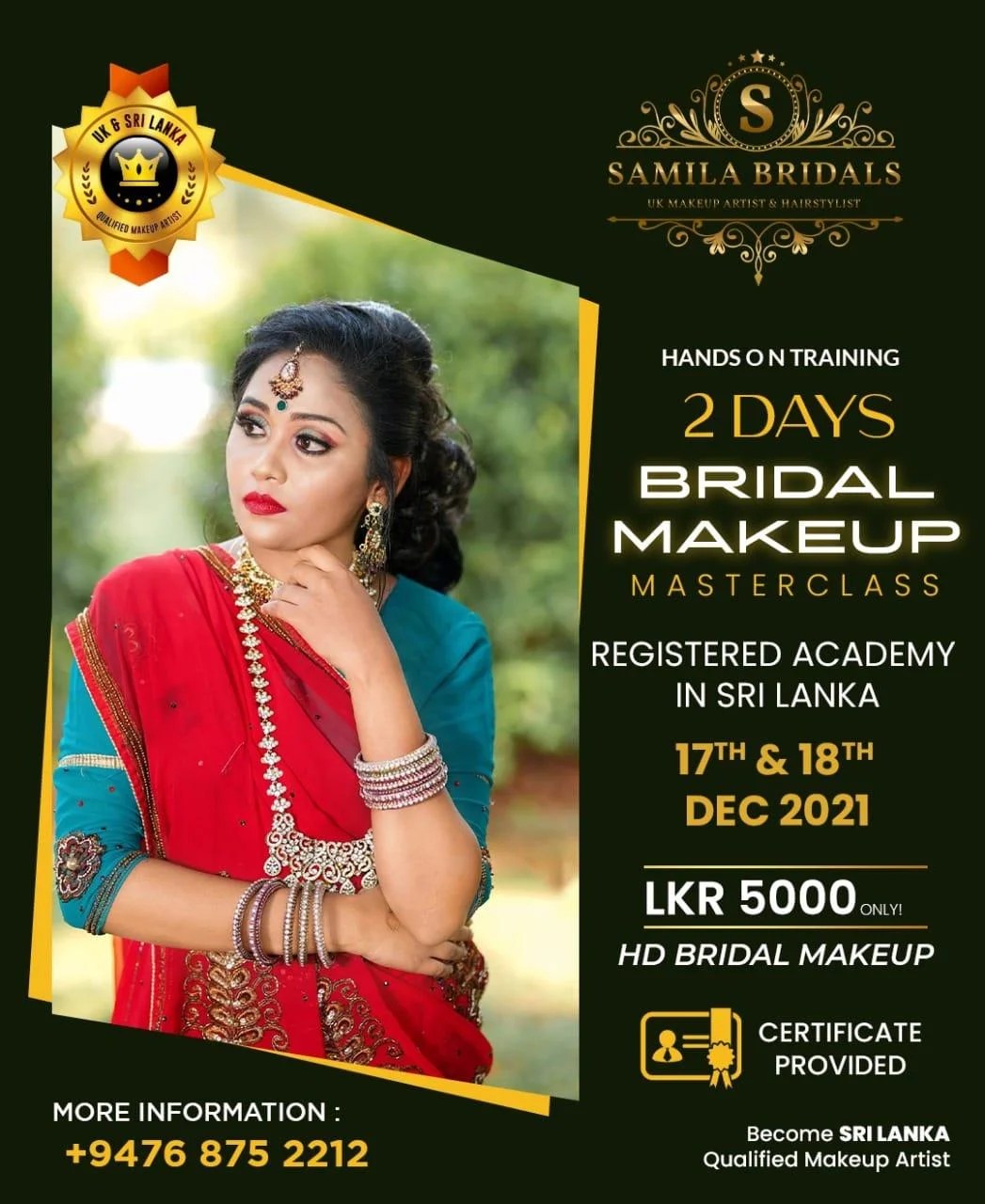 Hindu Bridal Makeup In Sri Lanka Saubhaya Makeup