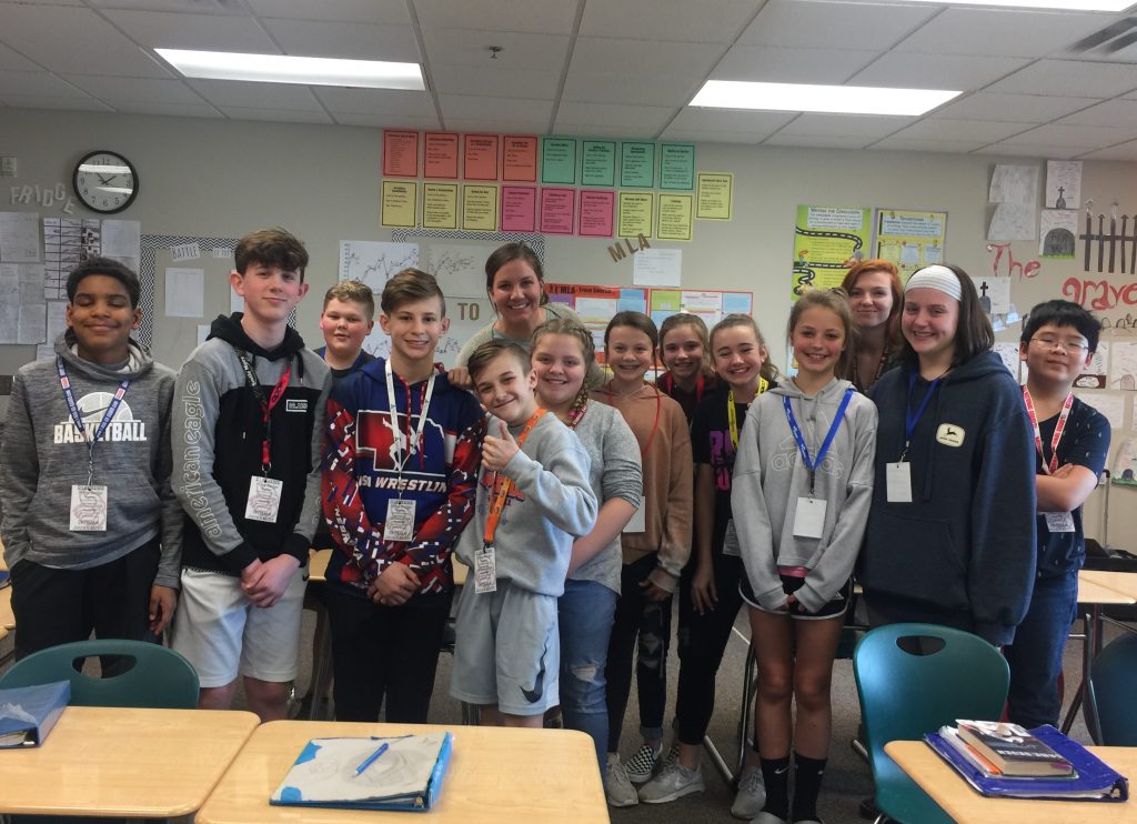 School Spotlight Waverly Middle School Class