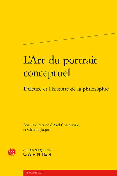 L Art Du Portrait Conceptuel Deleuze Et L Histoire De La Philosophie Le Hegel Que Deleuze