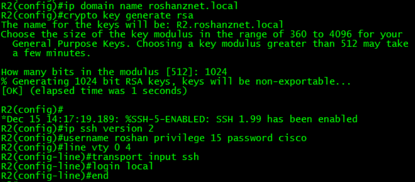 Crypto key generate rsa modulus 2048 command BTC King