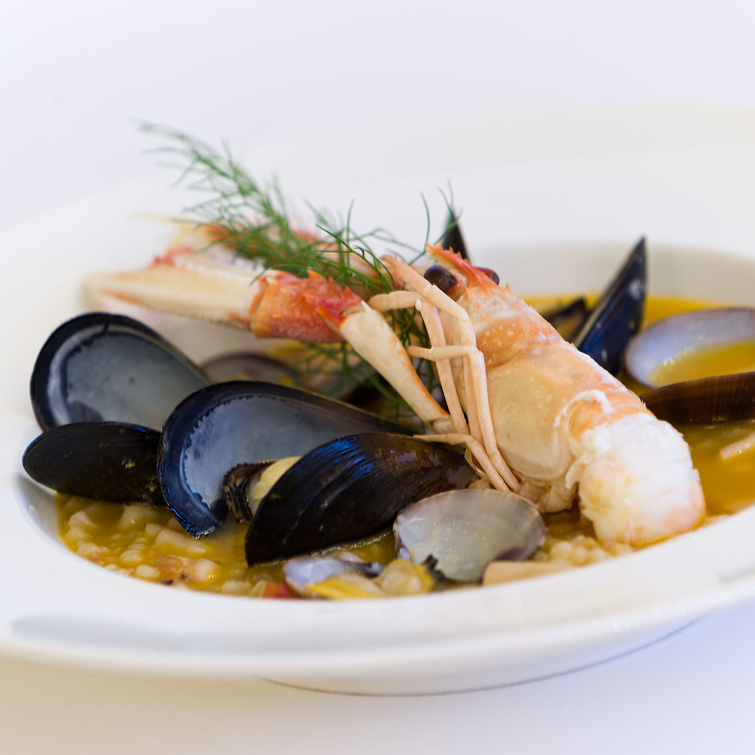 Risotto del Pescatore Osteria Mamma Rosa