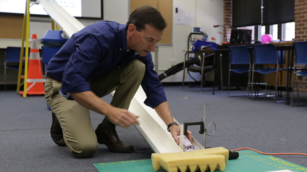 Momentum Crash Science in the Classroom